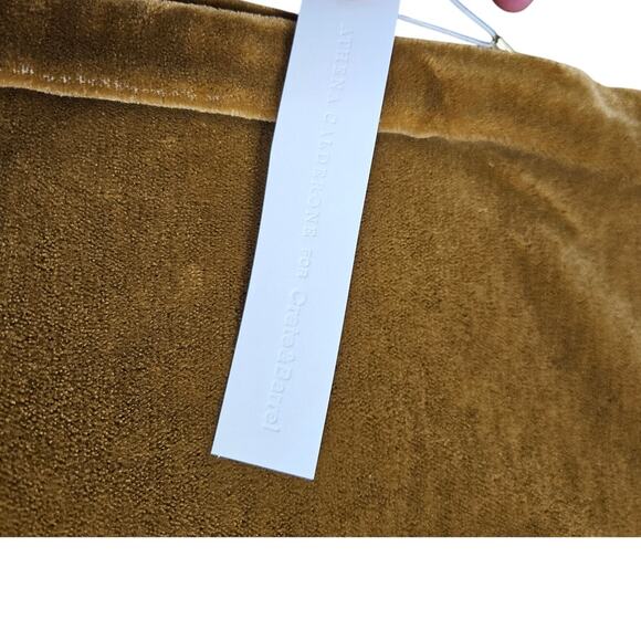 NEW Crate & Barrel Mostarda 30"x30" Brown Throw Pillow Cover Athena Calderone - Picture 5 of 6